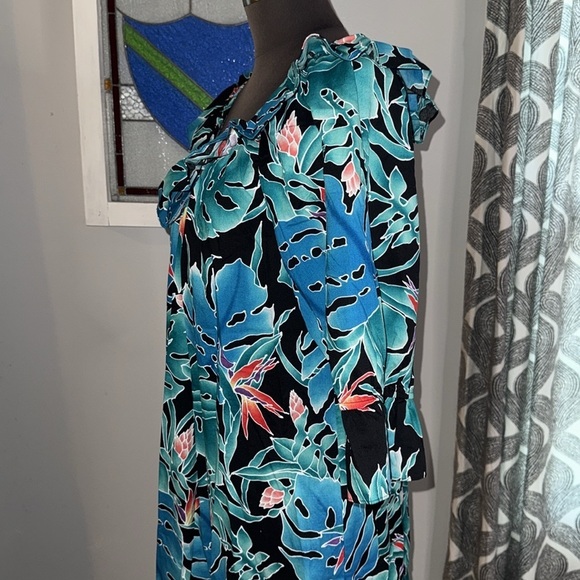 Hilo Hattie Hawaiian Original Maxi Dress Large - Picture 4 of 8